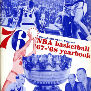 1967-68 Philadelphia 76ers yearbook