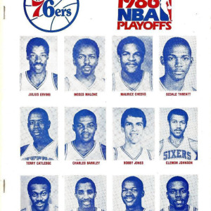 NBA Playoff Media Guide: Philadelphia 76ers (1985-86)