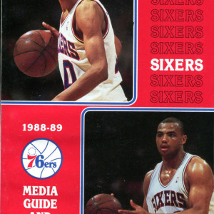 NBA Media Guide: Philadelphia 76ers (1988-89)