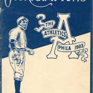 1903 Philadelphia Athletics yearbook