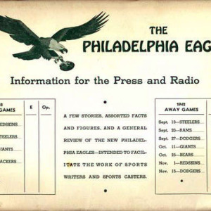 1942 Philadelphia Eagles media guide