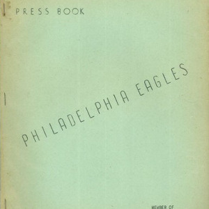 1945 Philadelphia Eagles media guide