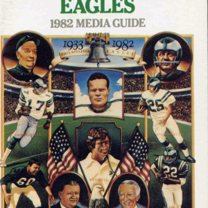 1982 Philadelphia Eagles media guide