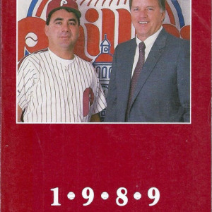 1989 Philadelphia Phillies media guide