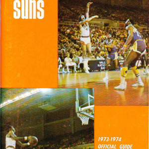 1973-74 Phoenix Suns media guide