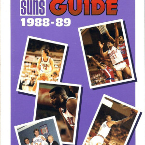 1988-89 Phoenix Suns media guide