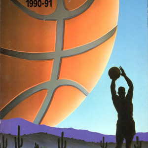 1990-91 Phoenix Suns media guide