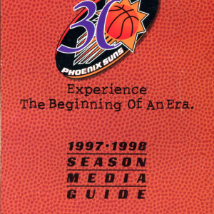 1997-98 Phoenix Suns media guide