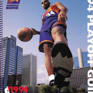 1994 Phoenix Suns playoff media guide