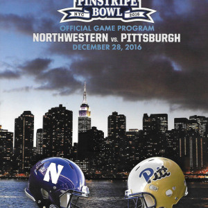 2016 Pinstripe Bowl program