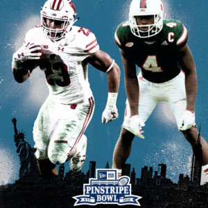 2018 Pinstripe Bowl program