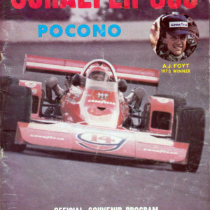 1974 Schaefer 500 program