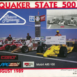 1989 Quaker State 500 program