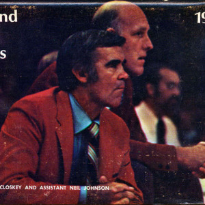 1973-74 Portland Trail Blazers media guide