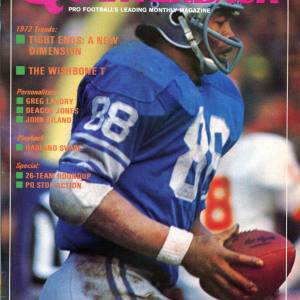Pro Quarterback Magazine Cover - September 1972