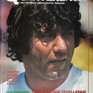 Pro Quarterback Magazine Cover - November 1972
