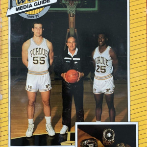 1989-90 Purdue Boilermakers men's basketball media guide