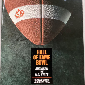 1994 Hall of Fame Bowl program
