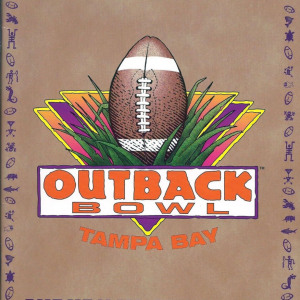 1996 Outback Bowl program