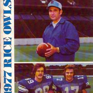1977 Rice Owls football media guide