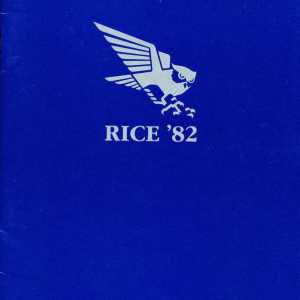 1982 Rice Owls football media guide