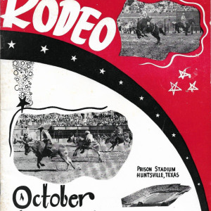 1957 Texas Prison Rodeo program