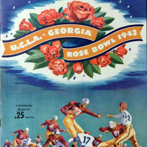 1943 Rose Bowl program