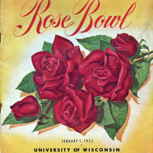 1953 Rose Bowl program