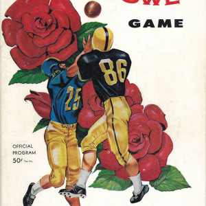 NCAA Bowl Game Program: 1959 Rose Bowl