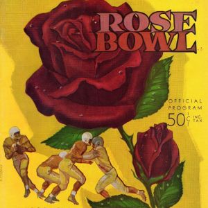 1960 Rose Bowl program