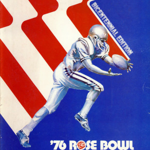 1976 Rose Bowl program