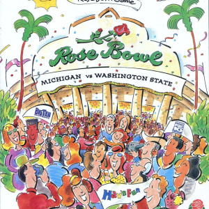 1998 Rose Bowl program