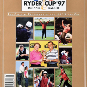 1997 Ryder Cup program