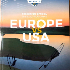 2018 Ryder Cup program