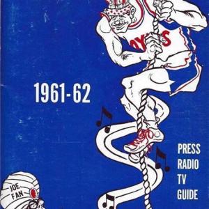 1961-62 Cincinnati Royals media guide