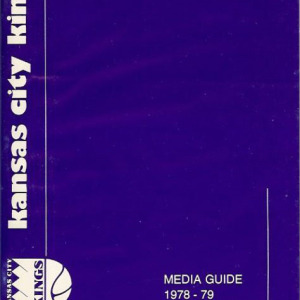 1978-79 Kansas City Kings media guide