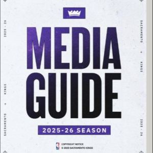 2025-26 Sacramento Kings media guide