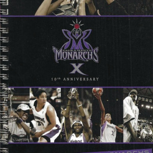 2006 Sacramento Monarchs media guide