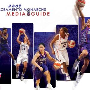 2009 Sacramento Monarchs media guide
