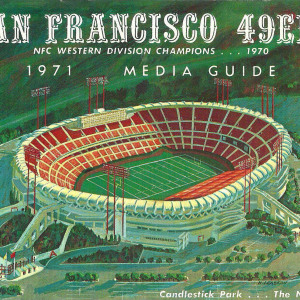 1971 San Francisco 49ers media guide