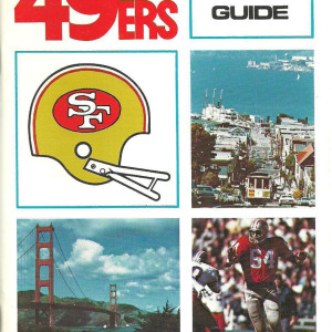 1974 San Francisco 49ers media guide