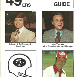 1977 San Francisco 49ers media guide