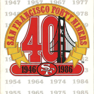 1986 San Francisco 49ers media guide