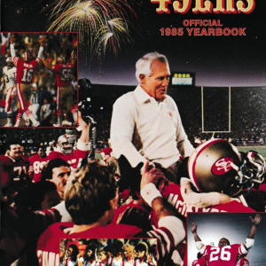 1985 San Francisco 49ers yearbook