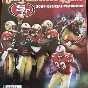 2004 San Francisco 49ers yearbook