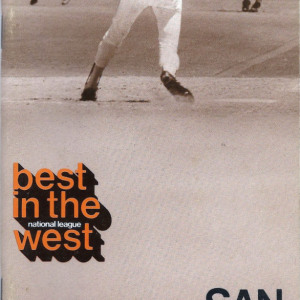 1972 San Francisco Giants media guide