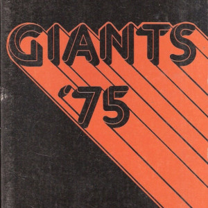 1975 San Francisco Giants media guide