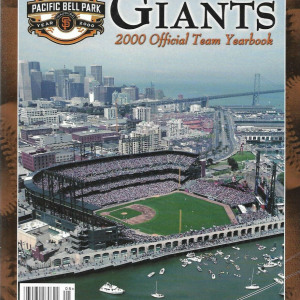 2000 San Francisco Giants yearbook