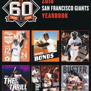 2018 San Francisco Giants yearbook