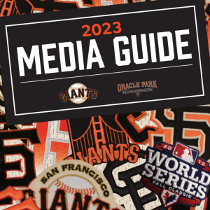 2023 San Francisco Giants media guide